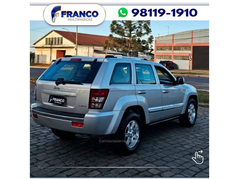 JEEP - GRAND CHEROKEE - 2009/2009 - Prata - Sob Consulta