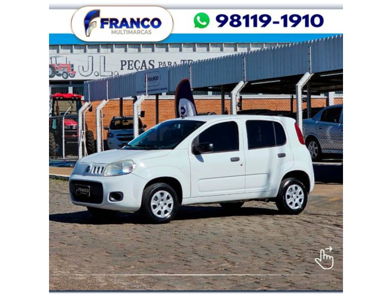 FIAT - UNO - 2014/2014 - Branca - Sob Consulta