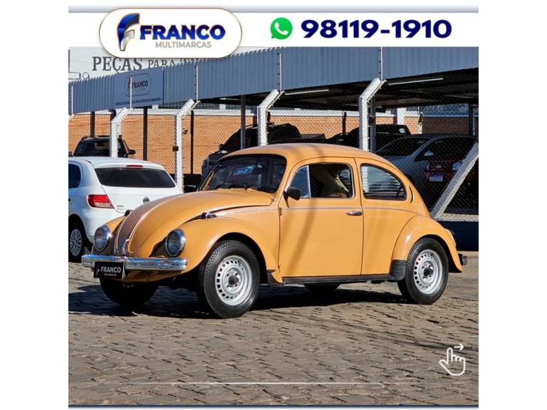VOLKSWAGEN - FUSCA - 1976/1976 - Bege - Sob Consulta