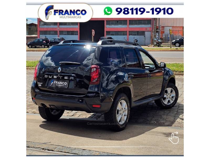 RENAULT - DUSTER - 2015/2016 - Preta - Sob Consulta