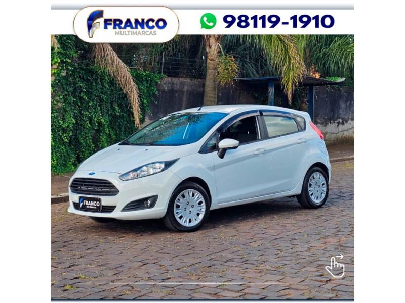 FORD - FIESTA - 2013/2014 - Branca - Sob Consulta
