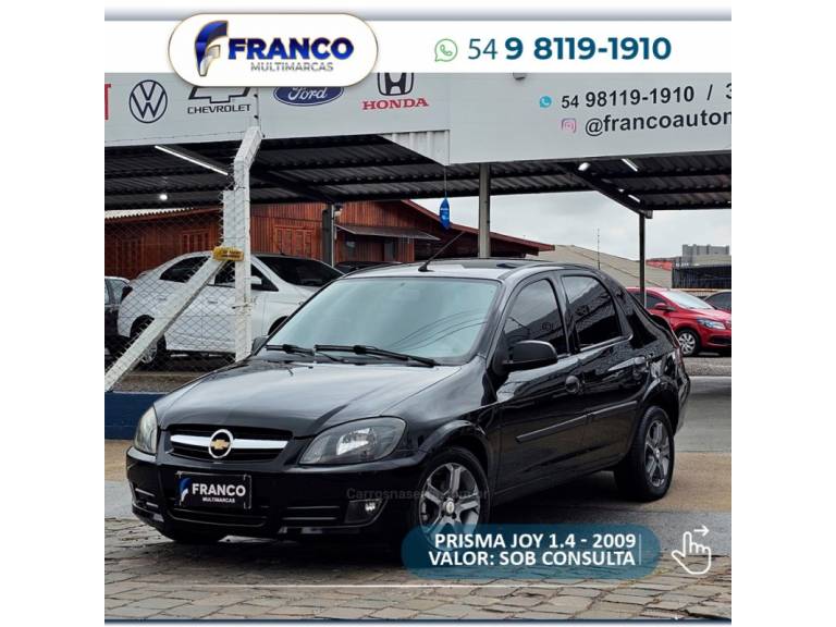 CHEVROLET - PRISMA - 2008/2009 - Preta - Sob Consulta