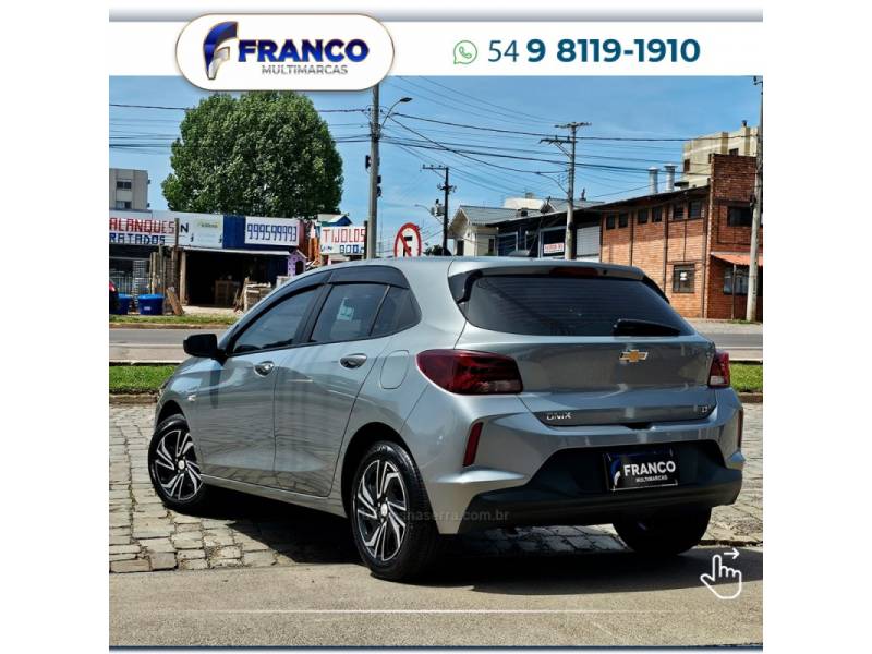 CHEVROLET - ONIX - 2023/2024 - Prata - Sob Consulta