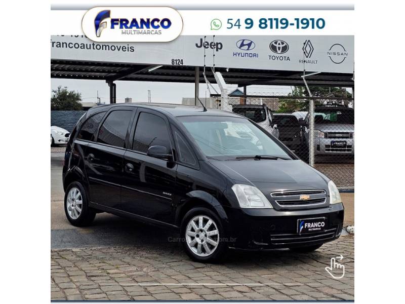 CHEVROLET - MERIVA - 2011/2011 - Preta - Sob Consulta