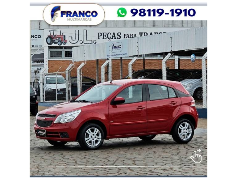 CHEVROLET - AGILE - 2010/2011 - Vermelha - Sob Consulta